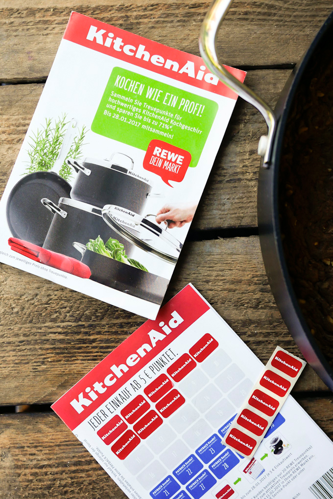 KitchenAid pots and pans with REWE loyalty points