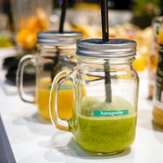 A day full of vitamins and kitchen trends with Hansgrohe