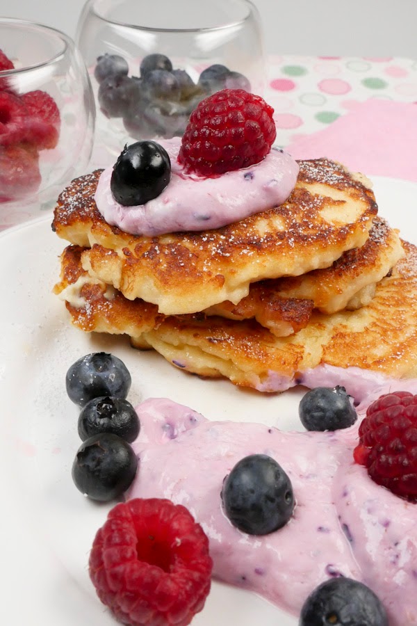  Quark-Plinsen with berry quark recipe - Soulfood cookbook 