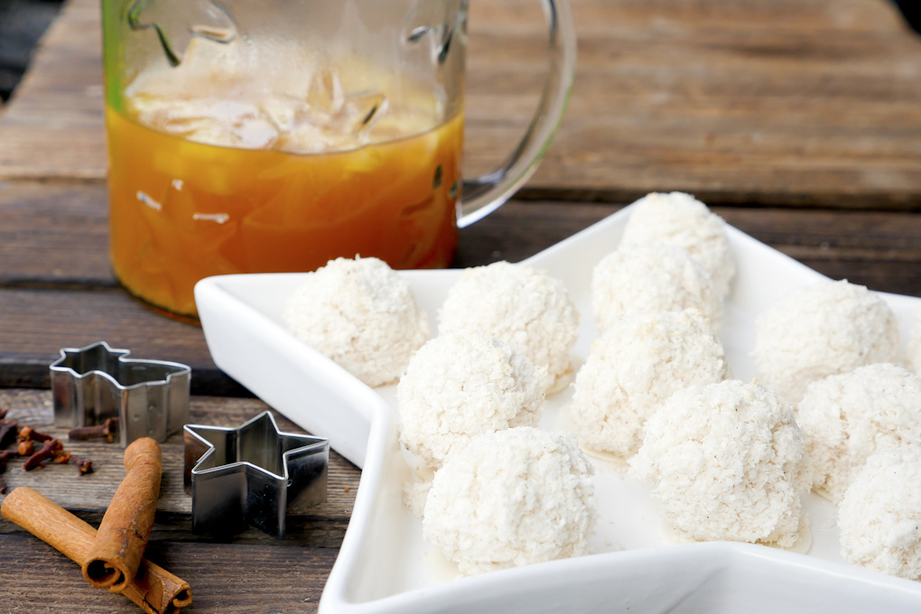 Rezept für Kokoseisberge - Weihnachtsplätzchen