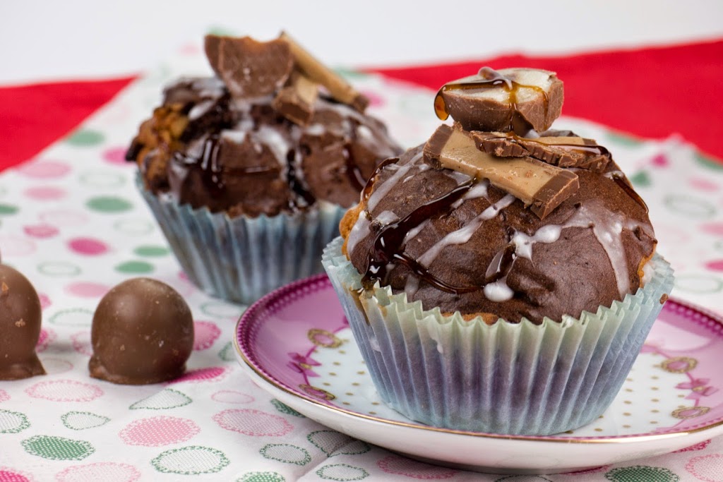 Mozartkugeln- Muffins Mozartballs Muffins